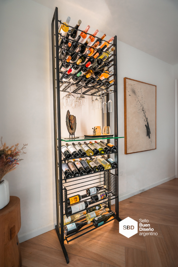 Wine Cellar with Led Lighting Included "RONDA 66"